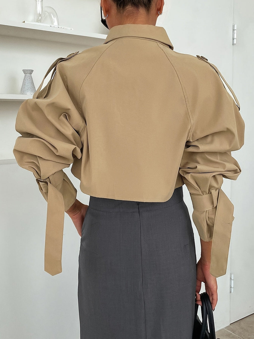 Women's Stylish Cropped Jacket | Casual