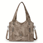 Women’s Stylish Vintage Shoulder Bag | Multi-Pocket
