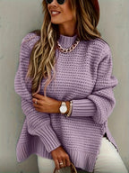 Women's Chunky Knitted Sweater | Winter