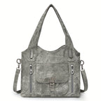 Women’s Stylish Vintage Shoulder Bag | Multi-Pocket