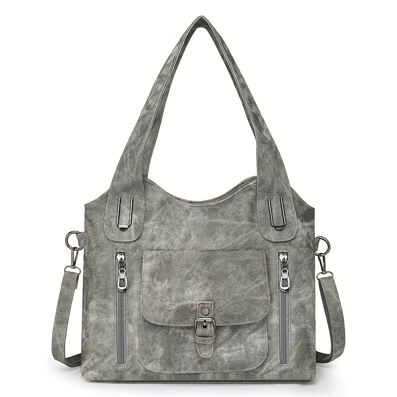 Women’s Stylish Vintage Shoulder Bag | Multi-Pocket