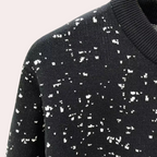 Men’s Regular Fit Printed Crew Neck Sweater | Long Sleeves