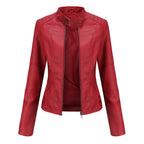 Women's Zip-Front Moto-Style Jacket | Casual