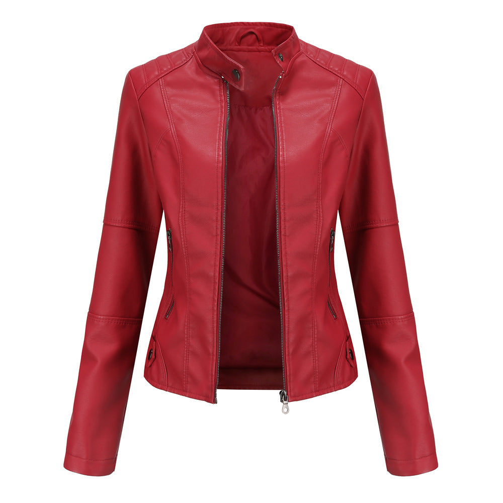 Women's Zip-Front Moto-Style Jacket | Casual