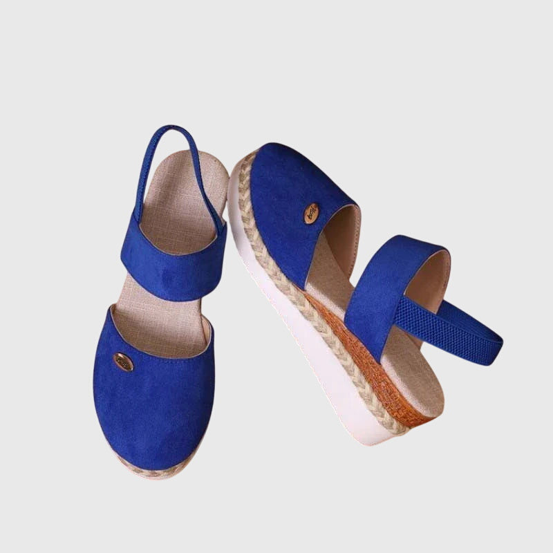 Women's Closed Toe Wide Fit Sandals | Ankle Strap