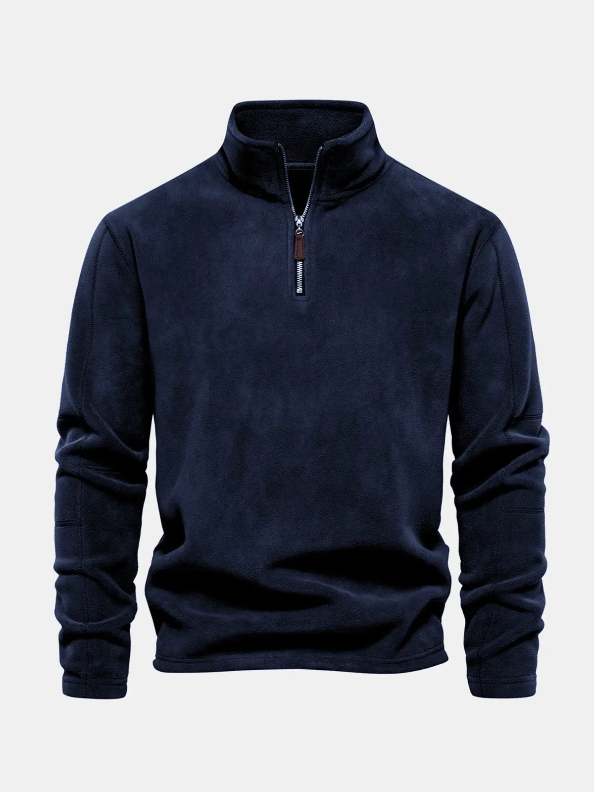 Men's Quarter-Zip Vintage Knit Sweater | Winter