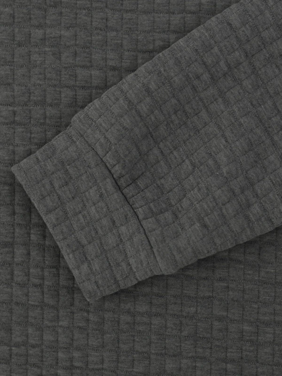 Men's Long Sleeve Quarter Zip Knit Sweater | Mock Neck