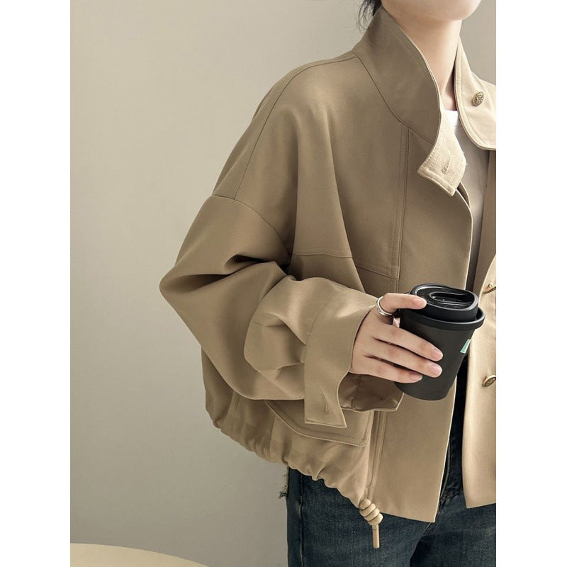 Women's Casual Oversized Jacket | Drawstring-Hem