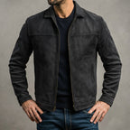 Men's Zip Up Winter Casual Jacket | Collared
