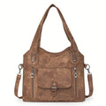 Women’s Stylish Vintage Shoulder Bag | Multi-Pocket