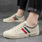 Men's Casual Streetwear Style Sneakers | Lace-Up