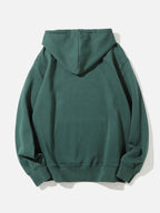 Men's Drawsting Winter Plain Hoodie | Gym