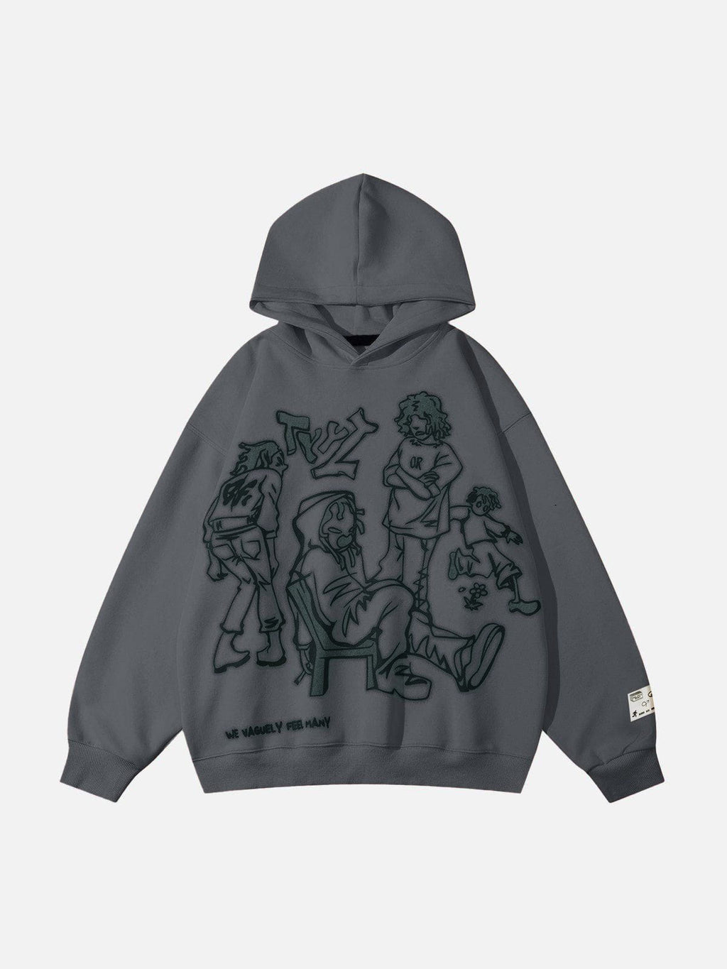 Women's Winter Streetwear Graphic Hoodie | Oversized