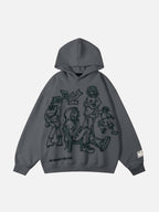 Women's Winter Streetwear Graphic Hoodie | Oversized