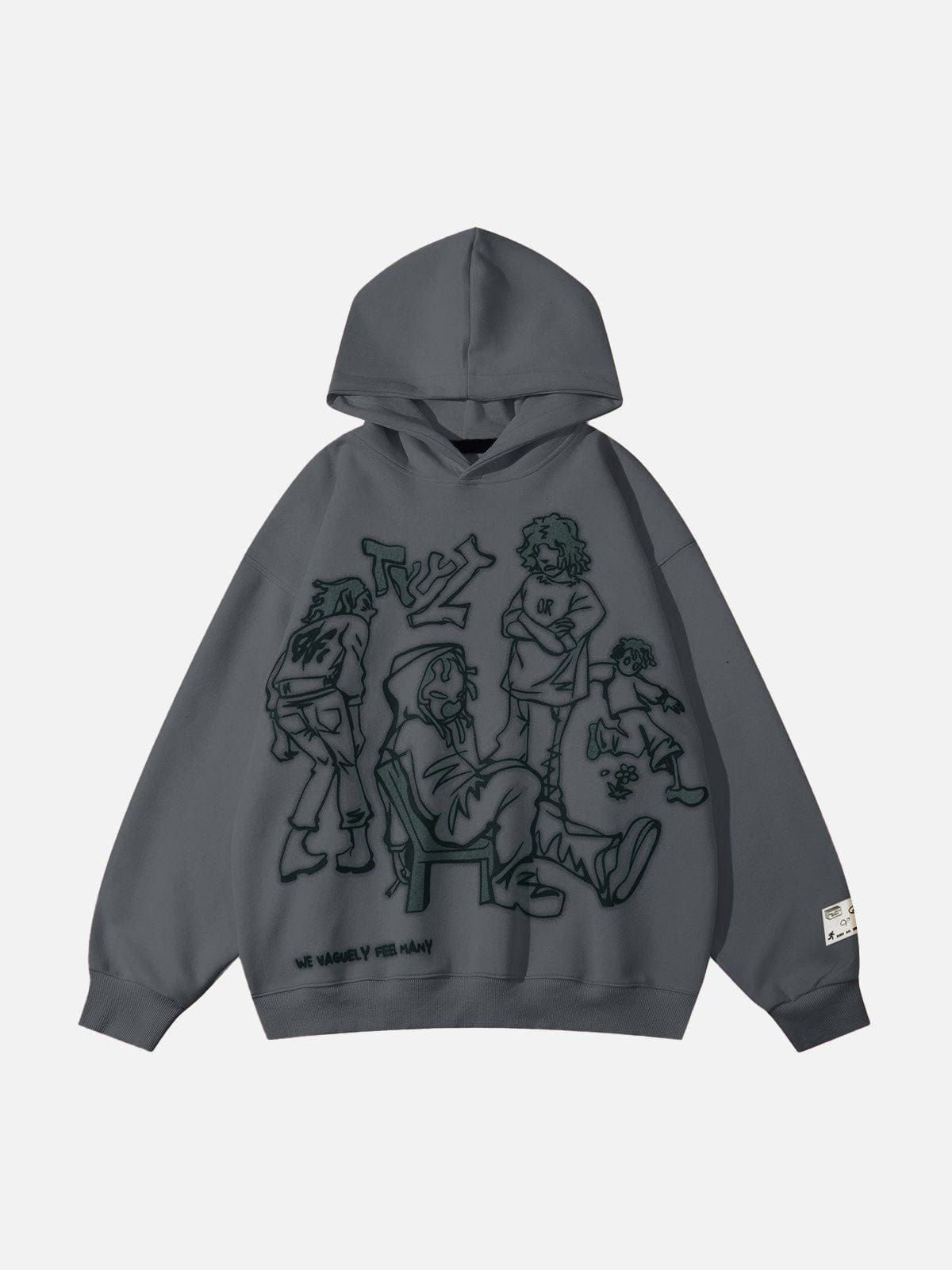 Women's Winter Streetwear Graphic Hoodie | Oversized