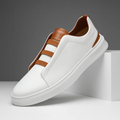 Men's Contrast Casual Sneakers | Lace Up