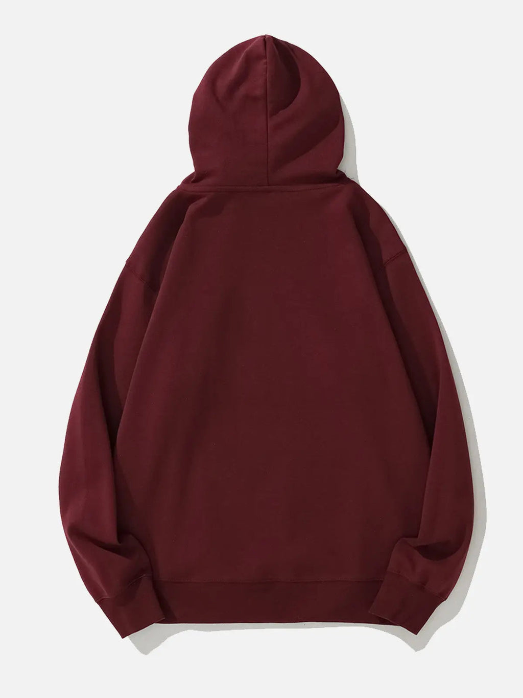 Men's Drawsting Winter Plain Hoodie | Gym