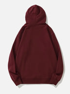 Men's Drawsting Winter Plain Hoodie | Gym