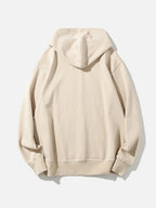 Men's Drawsting Winter Plain Hoodie | Gym