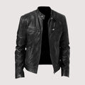 Men's Winter Zip Up Moto Jacket | Streetwear