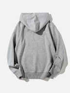 Men's Drawsting Winter Plain Hoodie | Gym