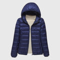 Women's Hooded Winter Puffer Jacket | Zip Up