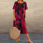 Women’s Shift Summer Print Dress | Midi