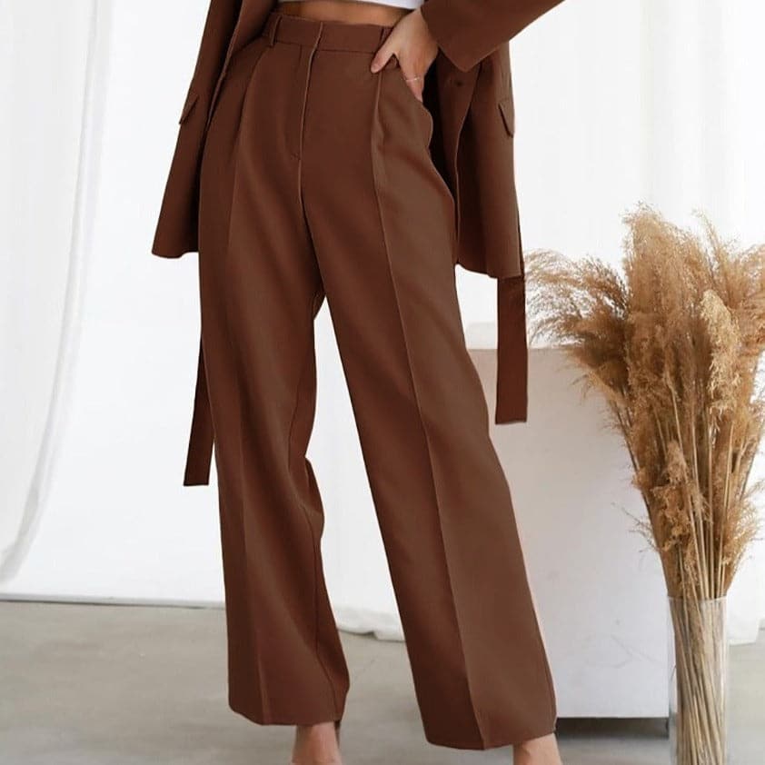 Women’s Tailored Work Trousers | High Waist