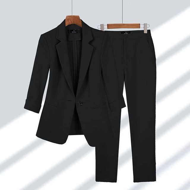 Women's Tailored Formal Suit Set | Two-Piece