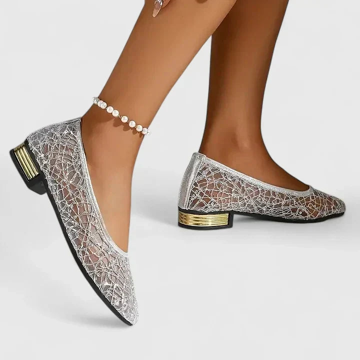 Women's Elegant Point Toe Slip On Shoes | Low Heel
