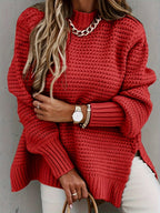 Women's Chunky Knitted Sweater | Winter