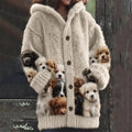 Women's Winter Oversized Cardigan | Hooded