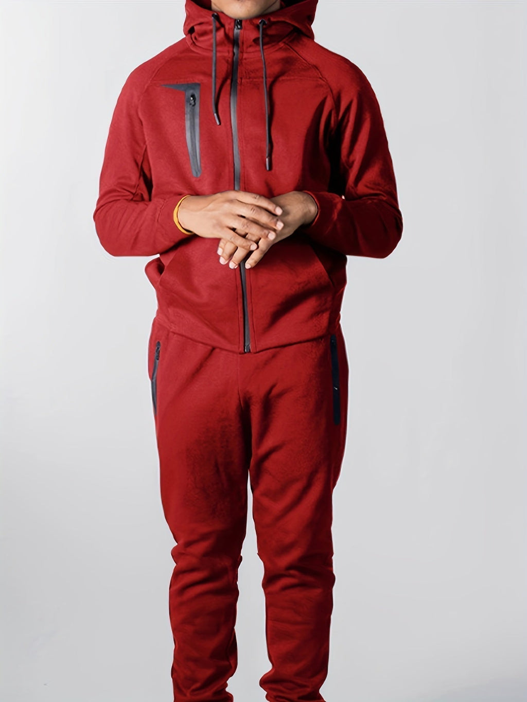 Men’s Loose Fit Hooded Tracksuit | Two-Piece
