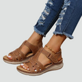 Women's Cutout Sandals | Hook and Loop
