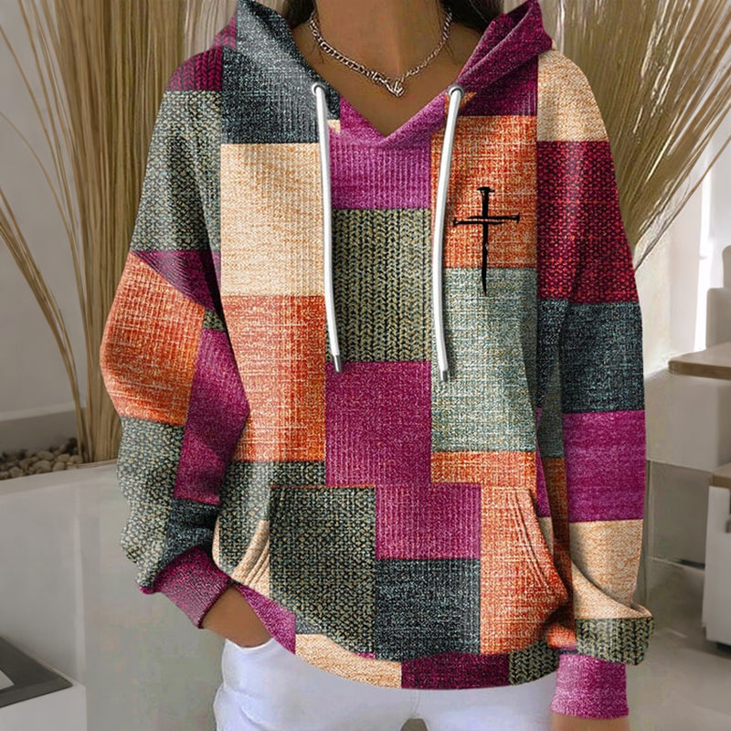 Women's Pattern Graphic Winter Hoodie | Streetwear