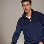 Men’s Cable Knit Half Zip Sweater | Winter