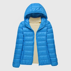 Women's Hooded Winter Puffer Jacket | Zip Up