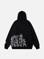 Women's Winter Streetwear Graphic Hoodie | Oversized