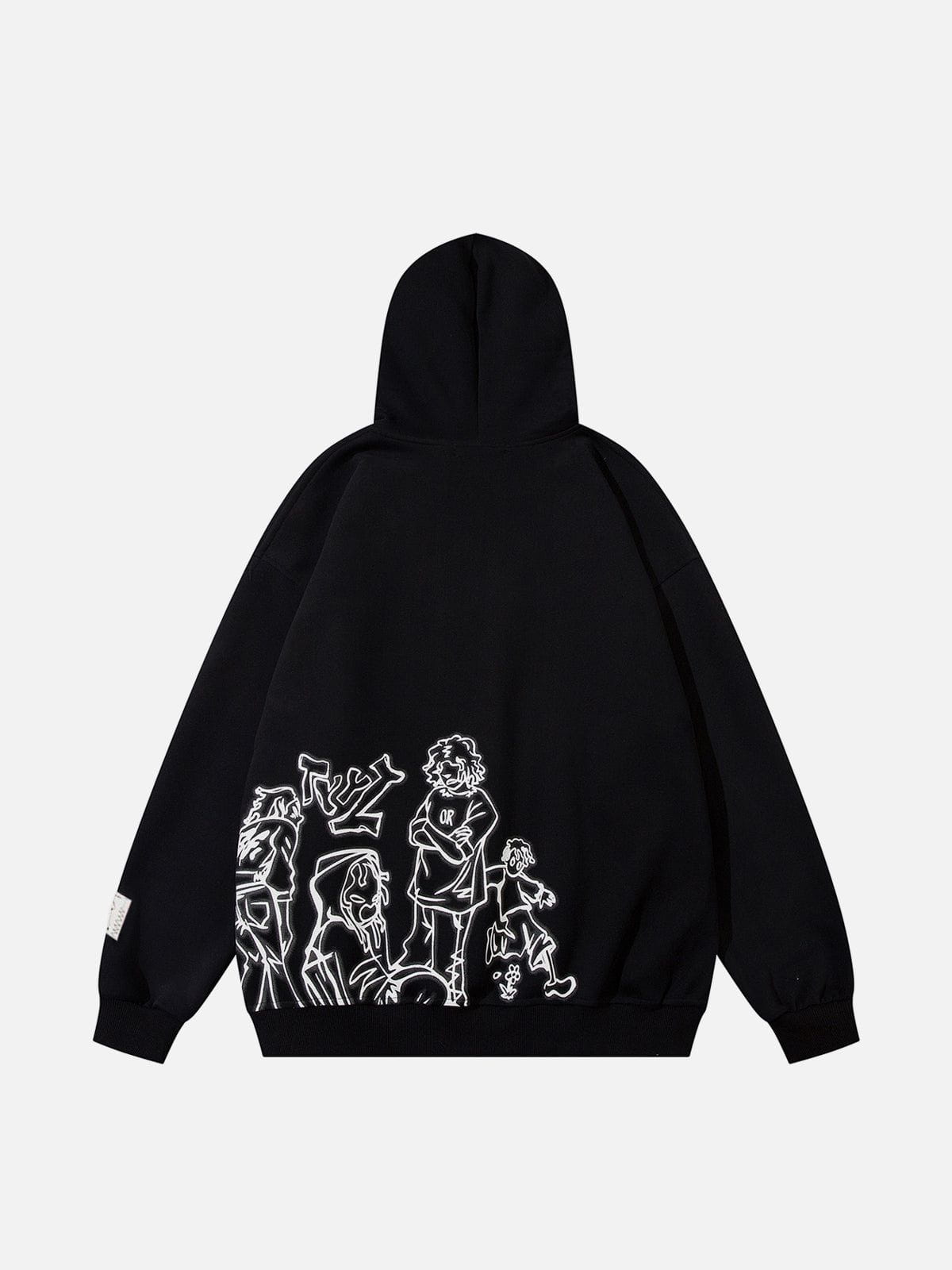 Women's Winter Streetwear Graphic Hoodie | Oversized