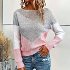 Women's Long Sleeve Knitted Sweater | Fall