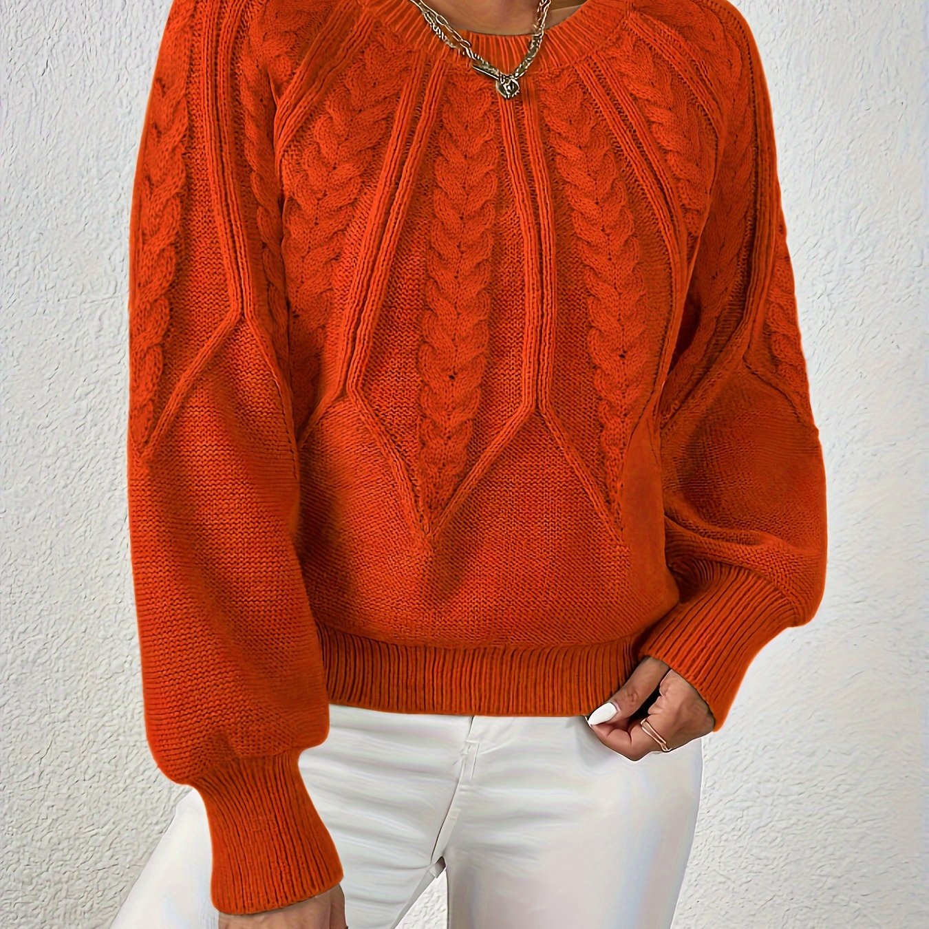 Women’s Winter Knit Sweater | Textured