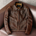 Men's Streetwear Collared Distressed Jacket | Zip Up