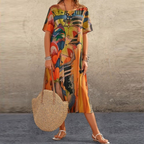Women’s Shift Summer Print Dress | Midi