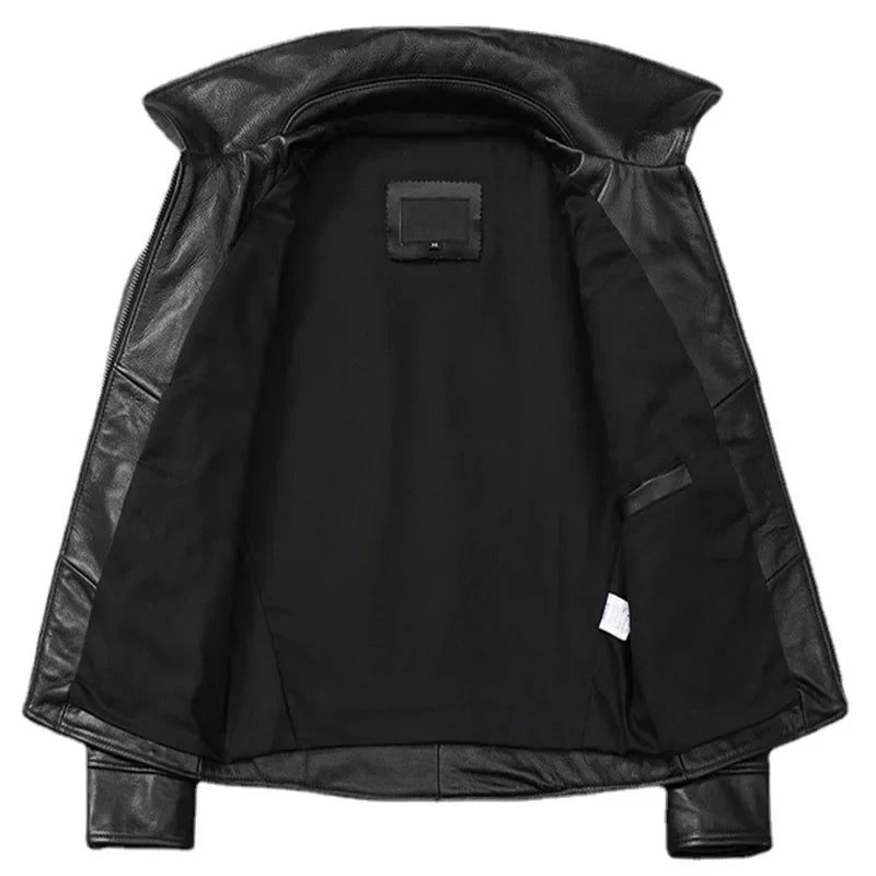Men's Streetwear Collared Distressed Jacket | Zip Up