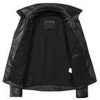 Men's Streetwear Collared Distressed Jacket | Zip Up
