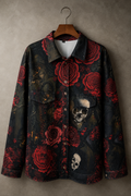 Men's Halloween Casual Collared Jacket | Winter