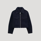Women’s Winter Cropped Jacket | Zip-Up