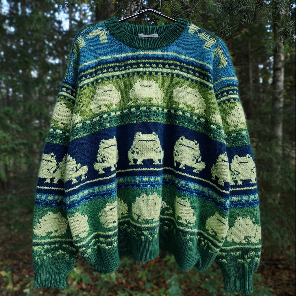 Women's Long Sleeve Knit Sweater | Winter