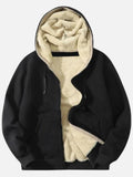 Men's Winter Zip Up Jacket | Hooded