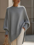 Women’s Winter Oversized Knit Sweater | Long Sleeve